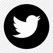 Black icon Twitter logo transparent PNG - Similar PNG