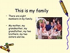 PPT - My family PowerPoint Presentation, free download - ID:6300789
