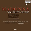 Madonna FanMade Covers: You Must Love Me - Maxi Single