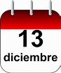 Que se celebra el 13 de diciembre - Calendario