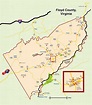 Map of Floyd | Floyd Virginia Magazine