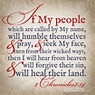 2 chronicles 7:14, if my people
