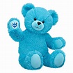 Online Exclusive Fluffy Blue Bear | Blue teddy bear, Custom stuffed ...