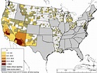Valley Fever California Map | Map With Cities