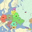 StepMap - Osteuropa - Landkarte für Europa