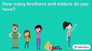 How many brothers and sisters do you have? - YouTube