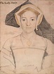 ca. 1535 Frances, Countess of Surrey by Hans Holbein the Younger (Royal ...