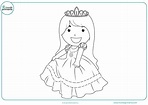 Dibujos de Princesas para colorear - Mundo Primaria