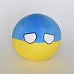 Countryball With Ukrainian Flag. Unusual Toy for Children and | Etsy