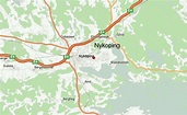Nykoping Sweden Map - TravelsFinders.Com