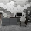 Decoración de Pared Hexagonal 3D (paquete 15) - Moonwallstickers.com