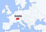 Mapa de Suiza