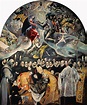 L Enterrement du comte d Orgaz - peinture huile sur toile de El Greco