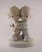 Precious Moments hug One Another Porcelain - Etsy