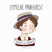 Emmeline Pankhurst Feminism Women Throughout History Print | Etsy