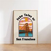 Fake Tales Of San Francisco Music Gift Print By Twisted Rebel Designs