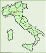 Parma location on the Italy map