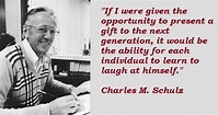 Charles M. Schulz's quotes, famous and not much - Sualci Quotes 2019