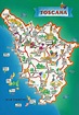 Detailed Map Of Tuscany Italy | secretmuseum