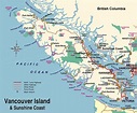 Vancouver island campground-map - Karte von vancouver island campground ...