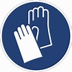 Señal de obligación: usar guantes de protección, UE 10 unid. | KAISER+KRAFT