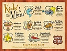 Kids Menu - Family Friendly Restaurant - Lehigh Valley, PA | Kids menu ...