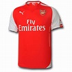 CAMISETA PUMA ARSENAL PRIMERA EQUIPACIÓN 2014-2015 ADULTO 746446-01