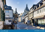 Shopping Street Downtown Medieval German City Brilon Editorial Stock ...