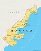 モナコ政治地図 - モナコ公国のベクターアート素材や画像を多数ご用意 - モナコ公国, 地図, カジノ - iStock