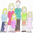 Dibujos Faciles de Familia | 55 Imágenes para dibujar