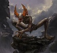 Creature Design 01 by Dongjun Lu | Dark creatures, Creature concept art ...