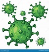 Coronavirus Covid-19 Virus Vector Drawing Illustration Stock Vector ...