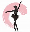 Desenho Bailarina Vetor / Ilustração vetorial de bailarina pequena ...