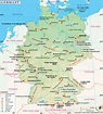 Map Of Southern Germany With Cities And Towns - DIAAAART