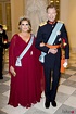 Los Grandes Duques Enrique y Teresa de Luxemburgo en la cena de gala ...
