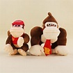 14cm 20cm Super Mario Bros Monkey Donkey Kong Diddy Kong Soft Stuffed ...