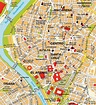 Mapa de Sevilha centro - Mapa do centro da cidade de Sevilha, espanha ...