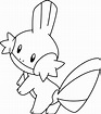 Baby Mudkip Coloring Pages