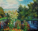 Nobres Artes: Canto do Jardim de Montgeron - Claude Monet