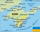 Map of Crimea (Region in Ukraine) | Welt-Atlas.de