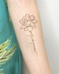 Tatuagem flor de lótus: saiba o significado e veja 40 inspirações