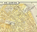 Saint Louis Missouri Usa Map | Literacy Ontario Central South