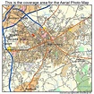 Aerial Photography Map of Spartanburg, SC South Carolina
