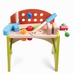 木制玩具 多功能工具台 儿童螺母组合拼装玩具 男孩拆装工具箱-阿里巴巴