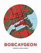 Bobcaygeon Map Print – Jelly Brothers