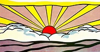 Roy Lichtenstein Salida del sol, 1965, 173×91 cm: Descripción de la ...