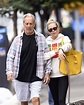 SIENNA MILLER and Her Father Edwin Miller Out with Their Dog in New ...