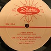 JOSH WHITE LP THE STORY OF JOHN HENRY | eBay
