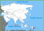 Maldives location on the Asia map - Ontheworldmap.com