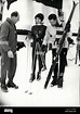 20. Januar 1963 - Gunther Sachs Skifahren mit Fianc? e Brigitte Laaf ...